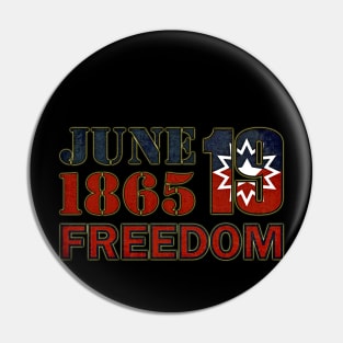 Juneteenth real Pin