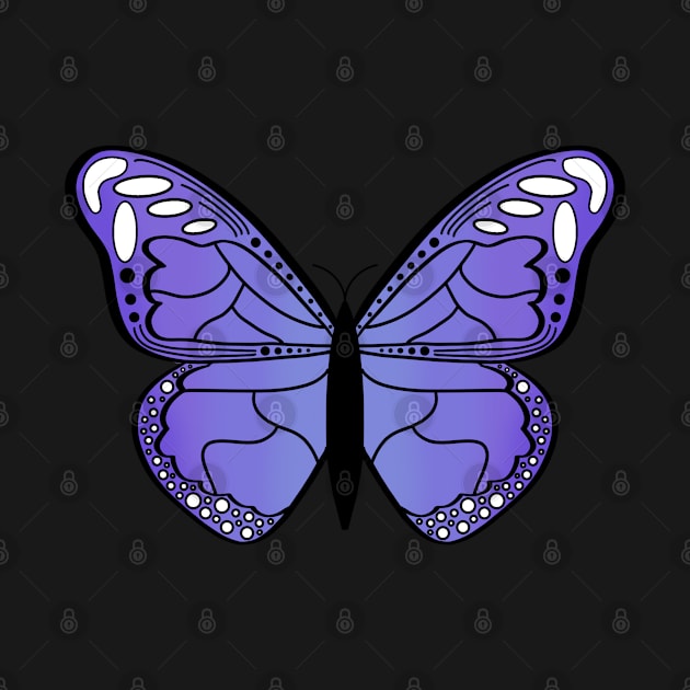 Purple Butterfly by hcohen2000