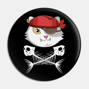 Pirate Cat Pin