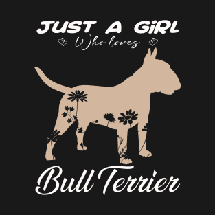 Spunky Bull Chic Bull Terrier Tee for Dog Lovers Everywhere T-Shirt
