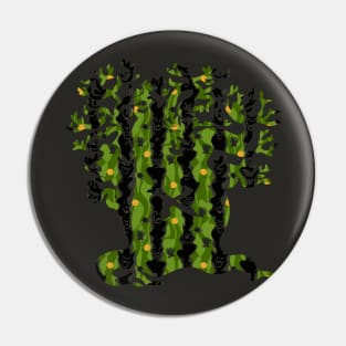 Hexxus Pattern Tree Pin