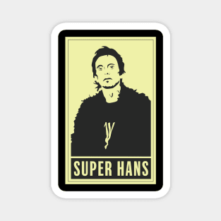 Super Hans - Vintage Design Magnet