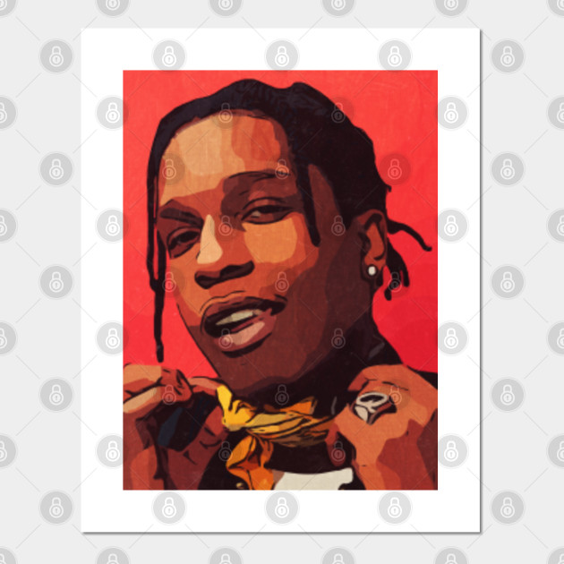 Asap Rocky Asap Rocky Posters And Art Prints Teepublic