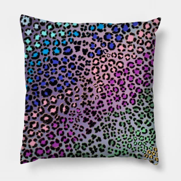 cheetah pattern Pillow by zzzozzo