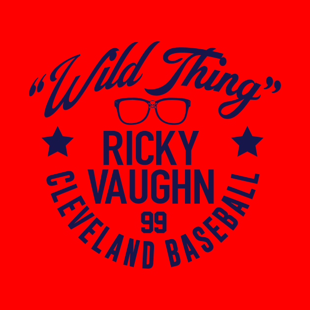 Wild Thing Ricky Vaughn by HeyBeardMon