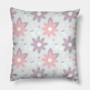 Floral Seamless Pattern Pillow