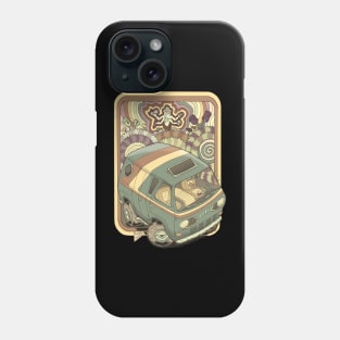 Vintage Customized Van Sepia Phone Case