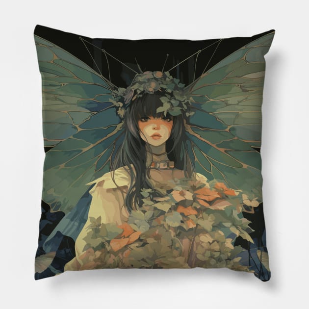 Fairycore Pillow by Ray Crimson