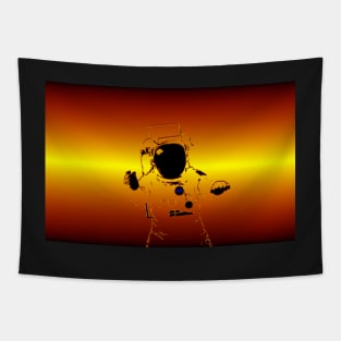 The Space man Tapestry