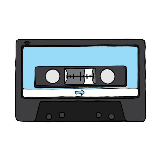 Cassette Music Tape by murialbezanson