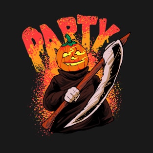 pumpkin halloween illustration suitable t shirt apparel halloweentee T-Shirt