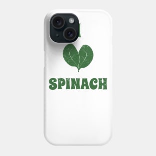 I Love Spinach Veggie Lovers Phone Case