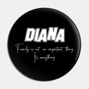 Diana Second Name, Diana Family Name, Diana Middle Name Pin