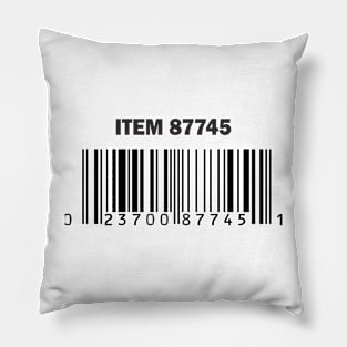 barcode Costco rotisserie chicken label 87745 Pillow