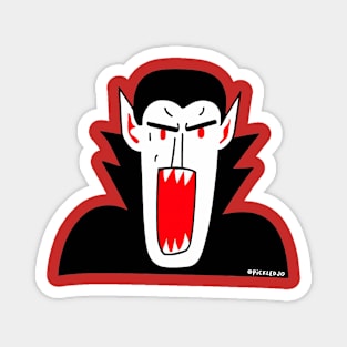 Dracula cartoon Magnet