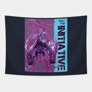 Wyvern Roll For Initiative Tapestry