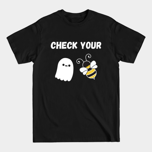 Disover Check Your Boo Bee Breast Cancer Halloween - Breast Cancer Halloween - T-Shirt