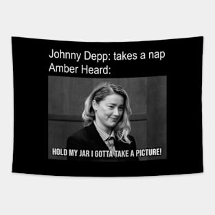 Don't be an Amber meme Tapestry