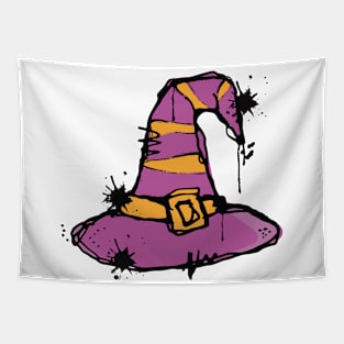 Simple witch hat sketch Tapestry