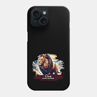 Lion - WILD NATURE - LION -1 Phone Case