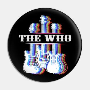 THE WHO BAND Pin