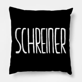 German, Handwerker, Schreiner Pillow