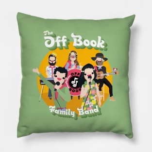 The Off Book Family Band Pillow