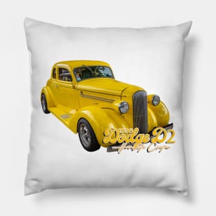 1936 Dodge D2 Hardtop Coupe Pillow