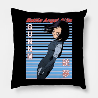 Alita's Berserker Mode - Unleash the Power with Angel T-Shirt Pillow