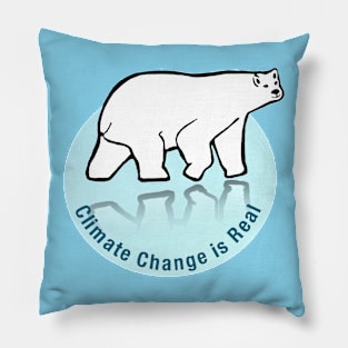 Climate Change is Real Pillow