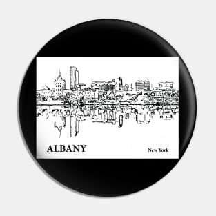 Albany New York Pin