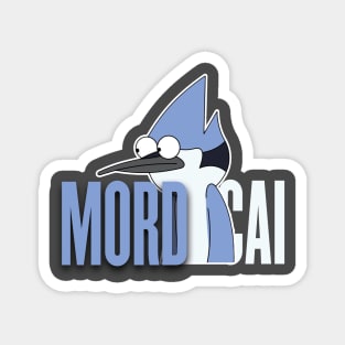 Mordecai's Whimsical Portrait Magnet