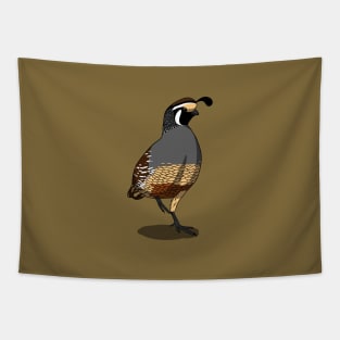 California Quail Tapestry