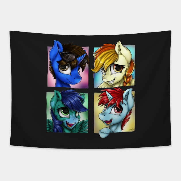 Crazy 4 shirt Tapestry by GaelleDragons