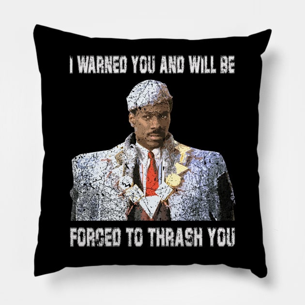 Akeem's Odyssey Coming To America's Regal Quest Pillow by MakeMeBlush