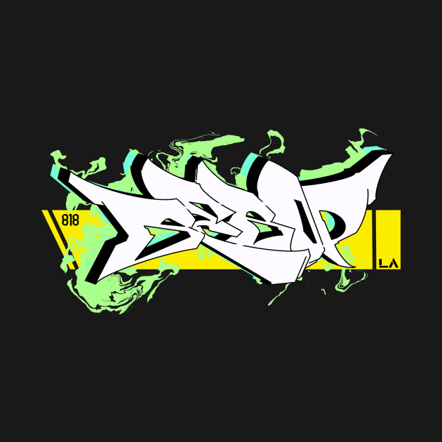 Bebop graffiti logo! by SAENZCREATIVECO