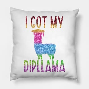 I Got My Dipllama Pillow