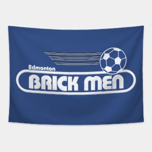 Short-lived Edmonton Brick Men Soccer 1985 Tapestry