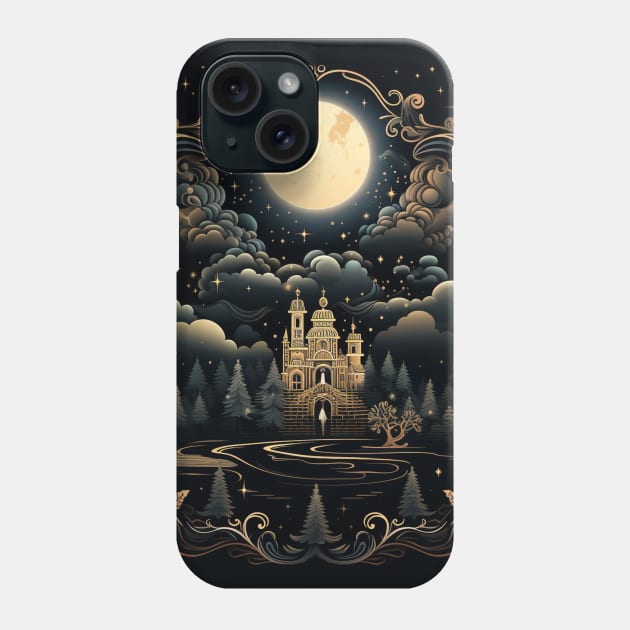 Mystical Castle Phone Case by Lily White