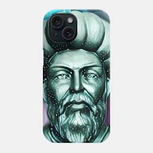 Ibn al Nafis Portrait | Ibn al Nafis Artwork 6 Phone Case