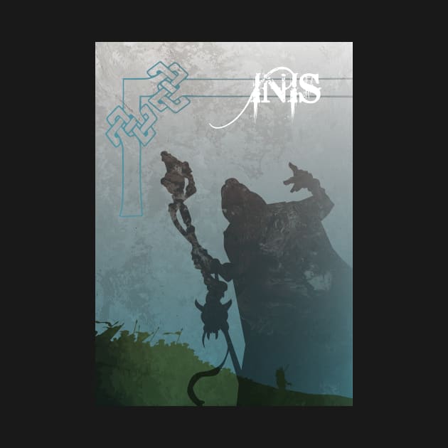 Inis - Board Games Design - Movie Poster Style - Board Game Art by MeepleDesign