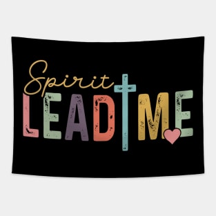 Spirit Lead Me Religious Quote Inspirational Quotes Tapestry