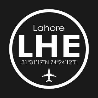 LHE, Lahore Allama Iqbal International Airport T-Shirt
