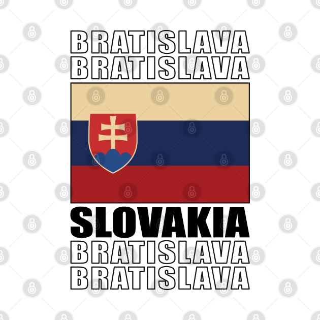 Flag of Slovakia by KewaleeTee