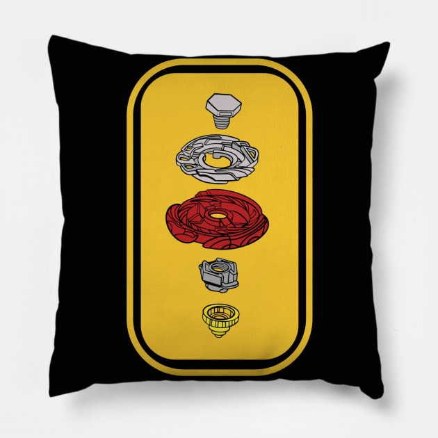 beyblade Pillow by Lins-penseeltje