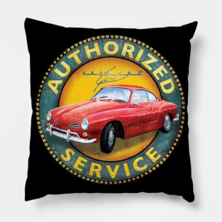 Authorized Service - Karmann Ghia Pillow