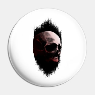 Abstract Skull Pin