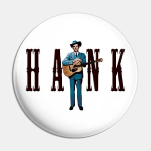 Hank Williams Pin