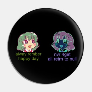 double pack of alway rember happy day yuuka kazami and dark version Pin