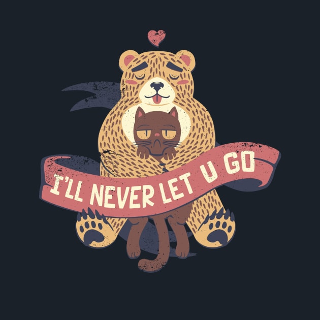 Ill Never Let You Go Bear Love Cat by Tobe_Fonseca